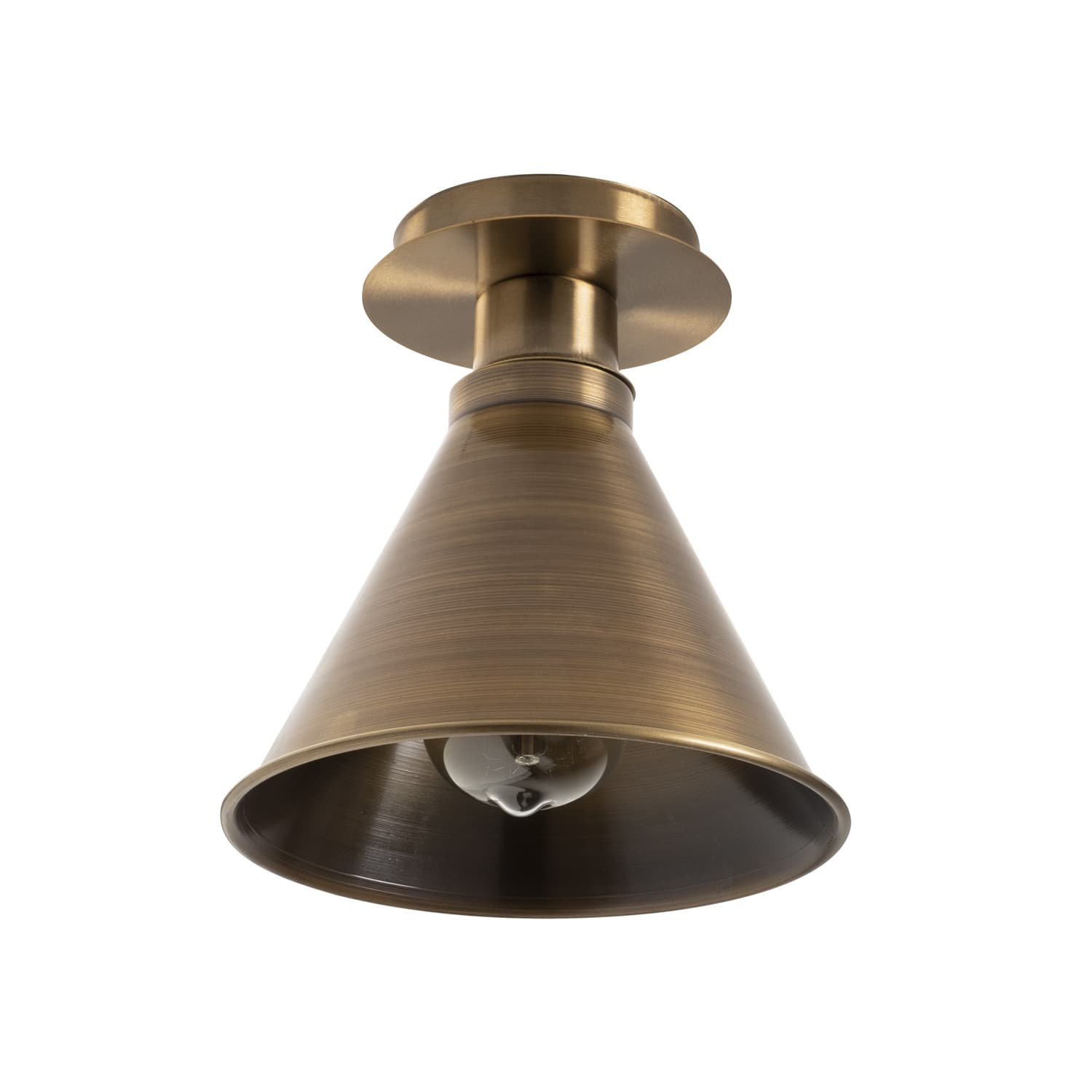 LUMI Berceste taklampa - kopparfärgad metall