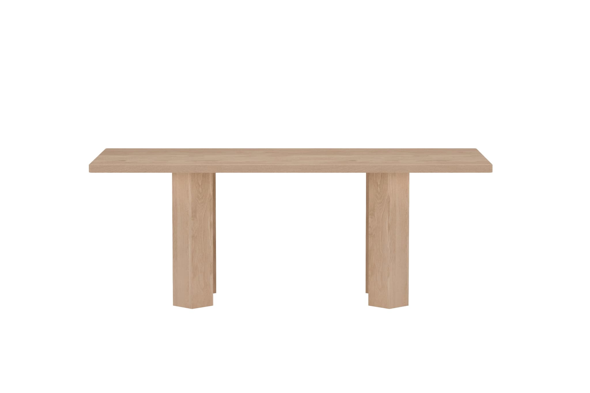 VENTURE HOME Lillehammer matbord - Natur / Natur MDF med 3D-papper