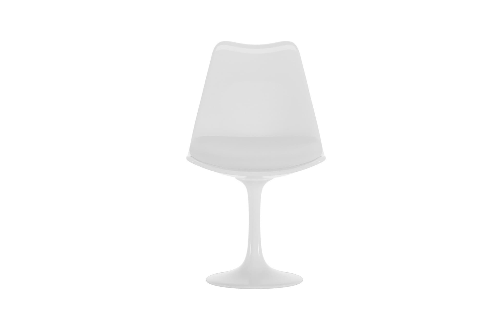 VENTURE HOME Hamden Matstol - 2-pack - Vit / Vit PP + Tyg
