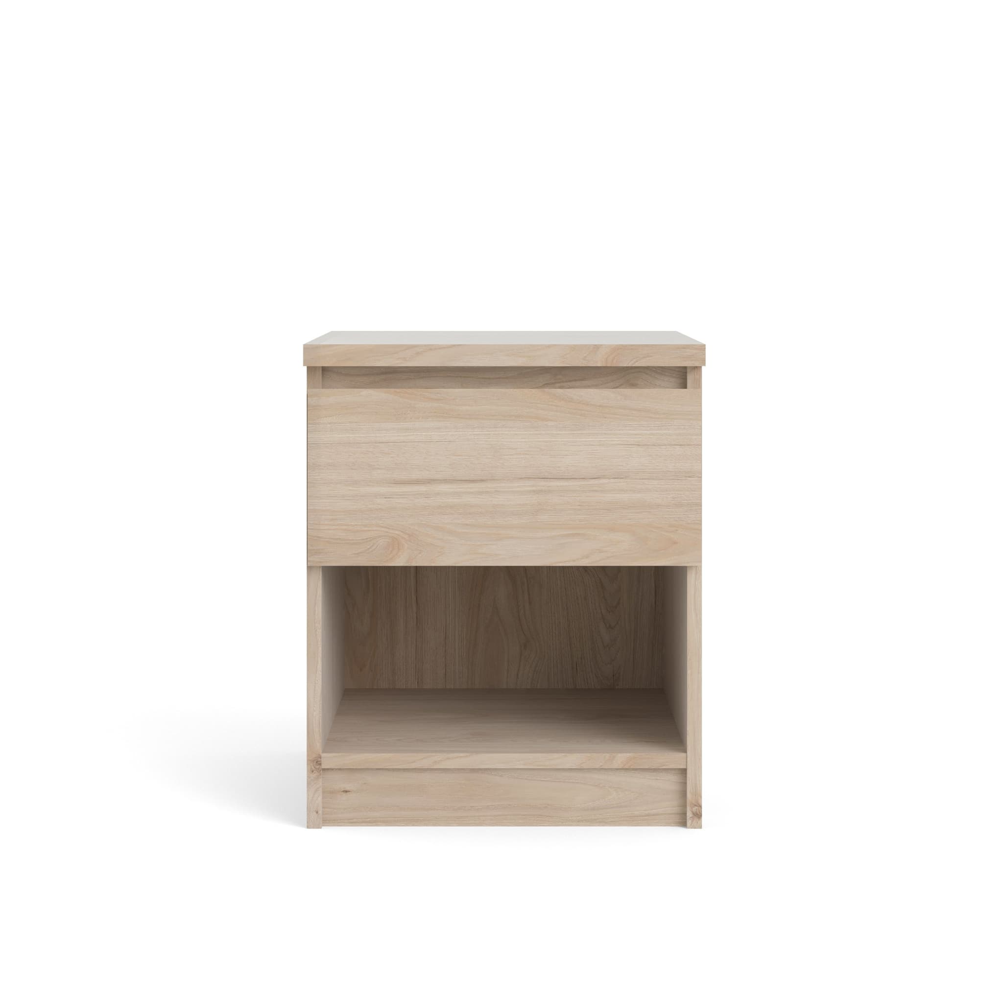 TVILUM Naia natbord, m. 1 fack och 1 låda - Jackson Hickory naturspånskiva (40,4x50)