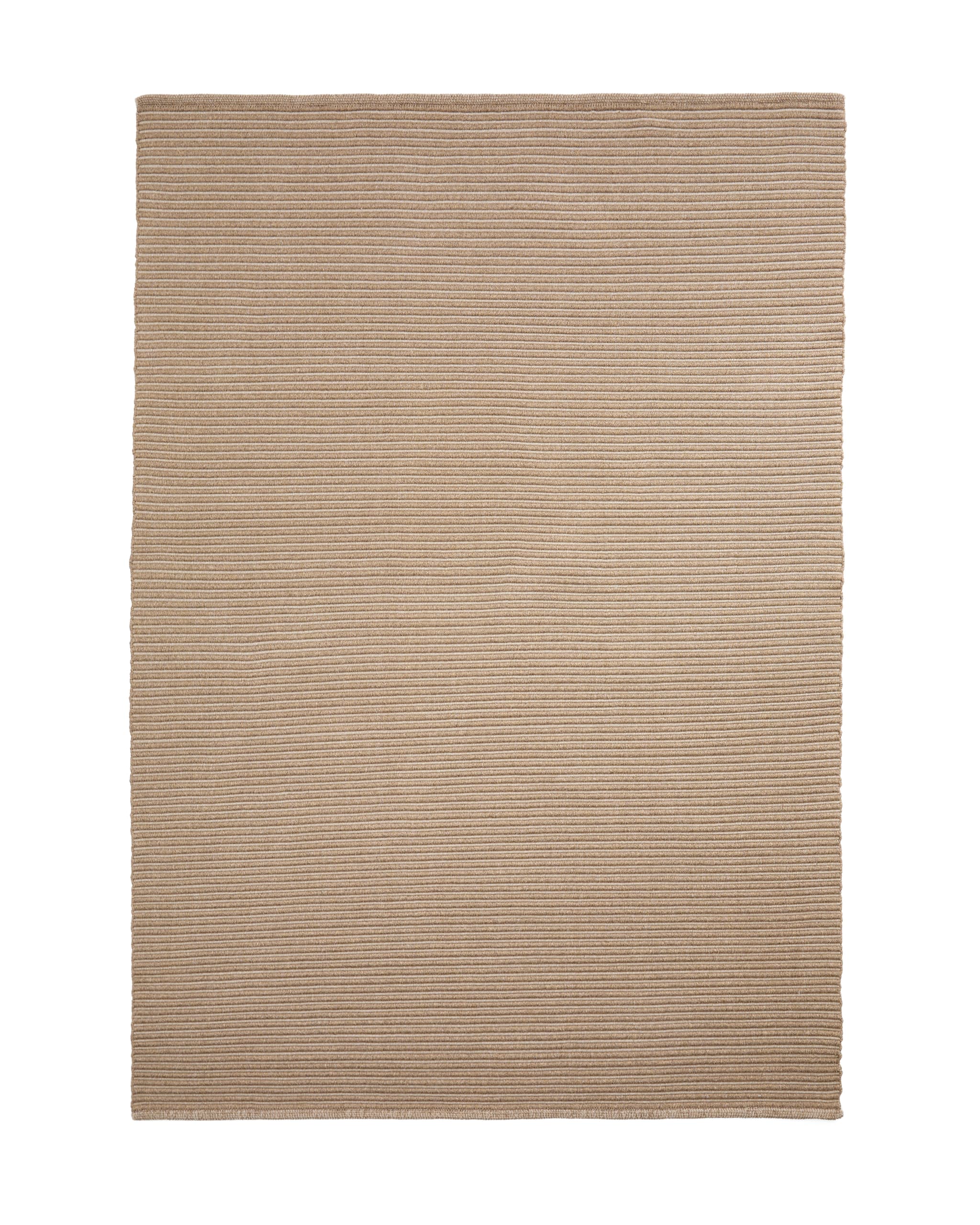 KAVE HOME Ardelia matta, rektangulär - beige syntetfibrer (300x200)