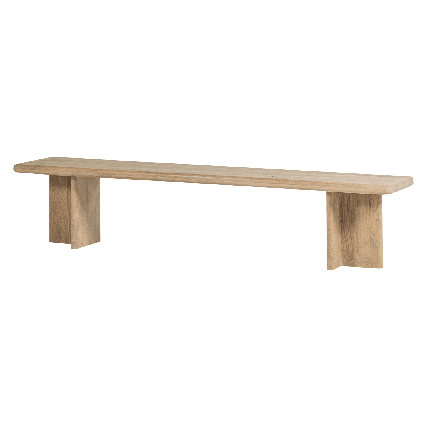 WOOOD Ato matbänk 220x45 cm naturträ i mangoträ