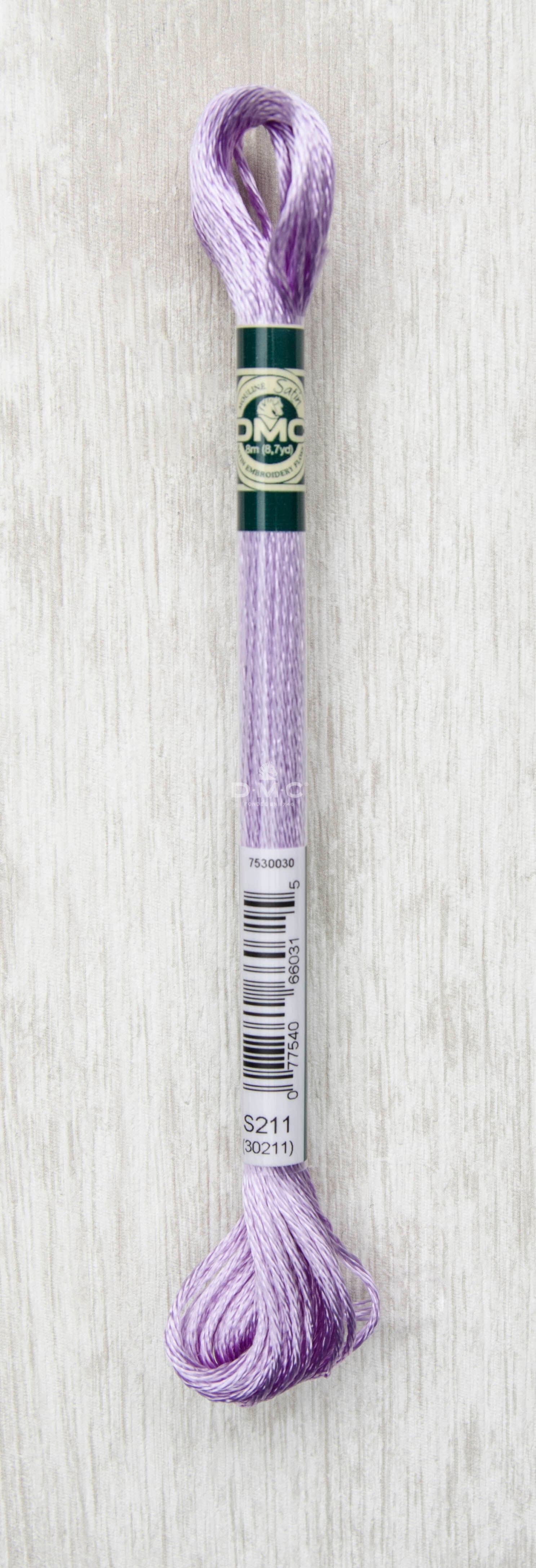 Dmc Mouliné Satin Floss Broderigarn Färg S211