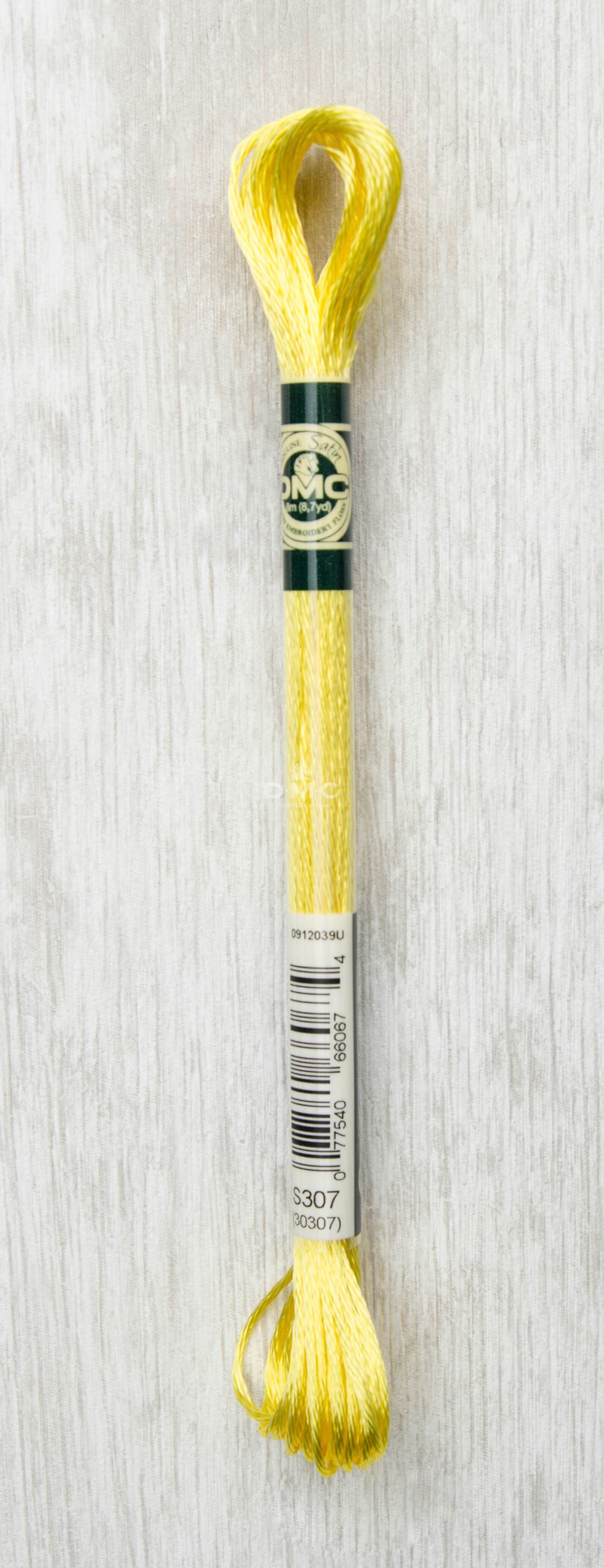 Dmc Mouliné Satin Floss Broderigarn Färg S307