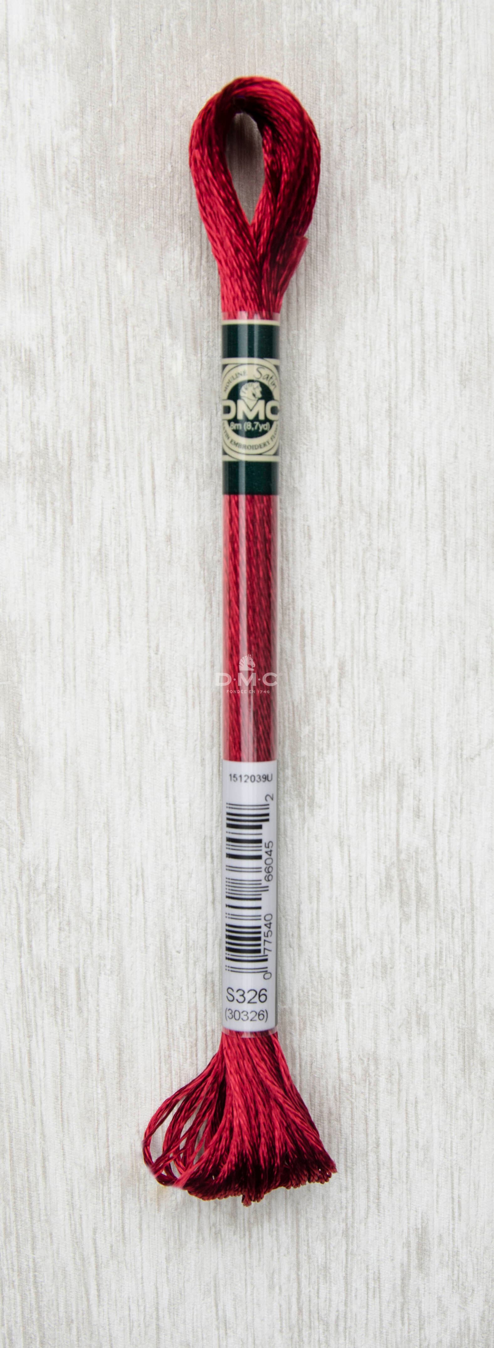 Dmc Mouliné Satin Floss Broderigarn Färg S326