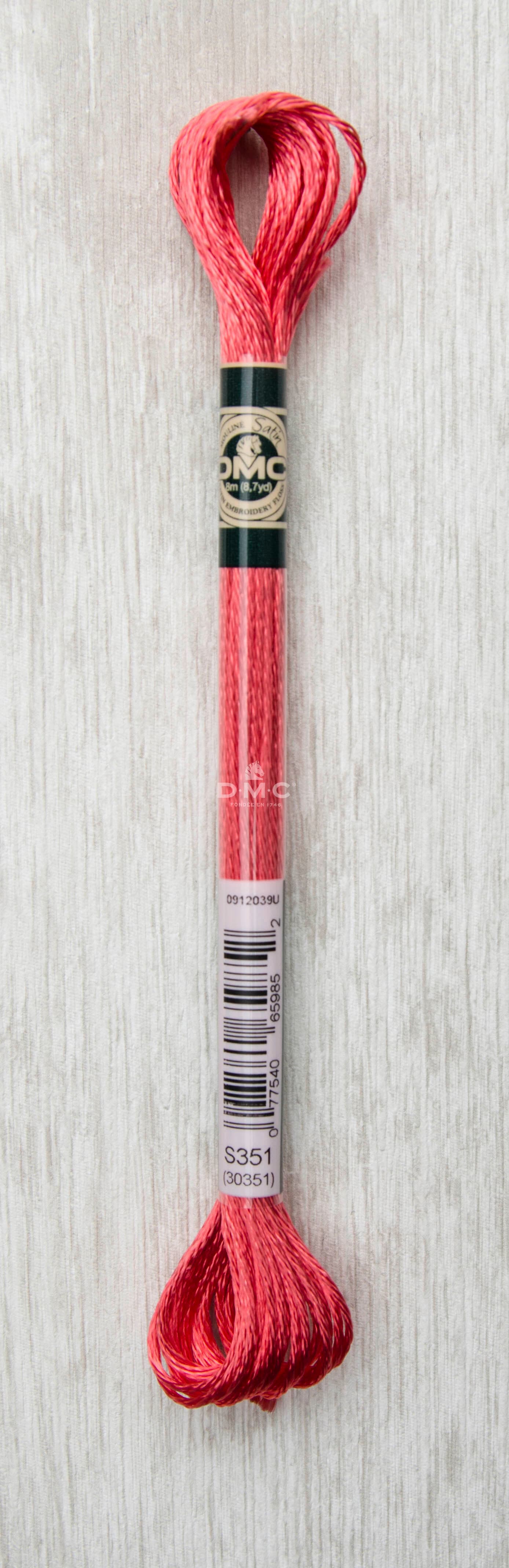 Dmc Mouliné Satin Floss Broderigarn Färg S351