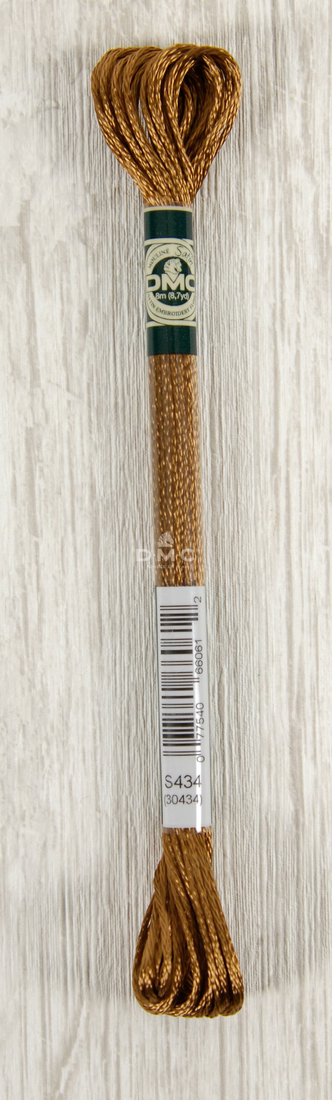 Dmc Mouliné Satin Floss Broderigarn Färg S434