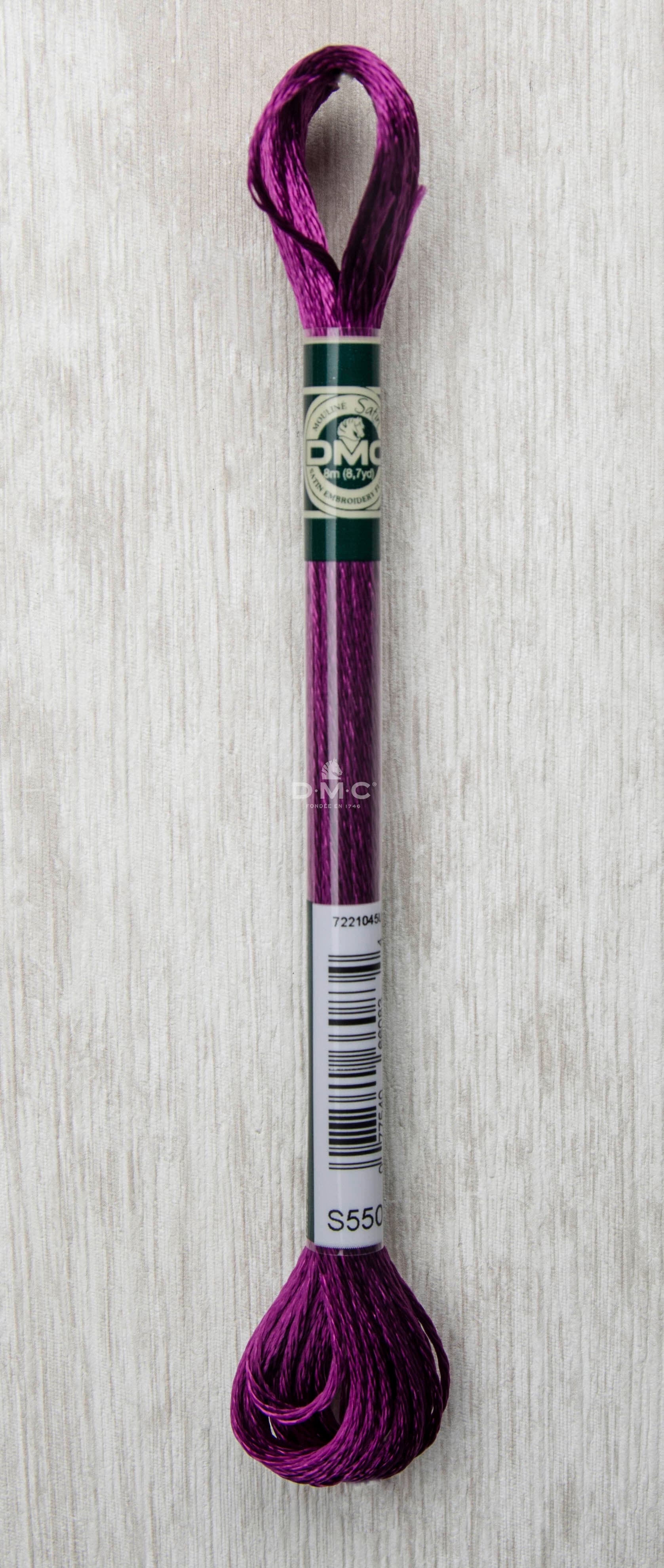 Dmc Mouliné Satin Floss Broderigarn Färg S550