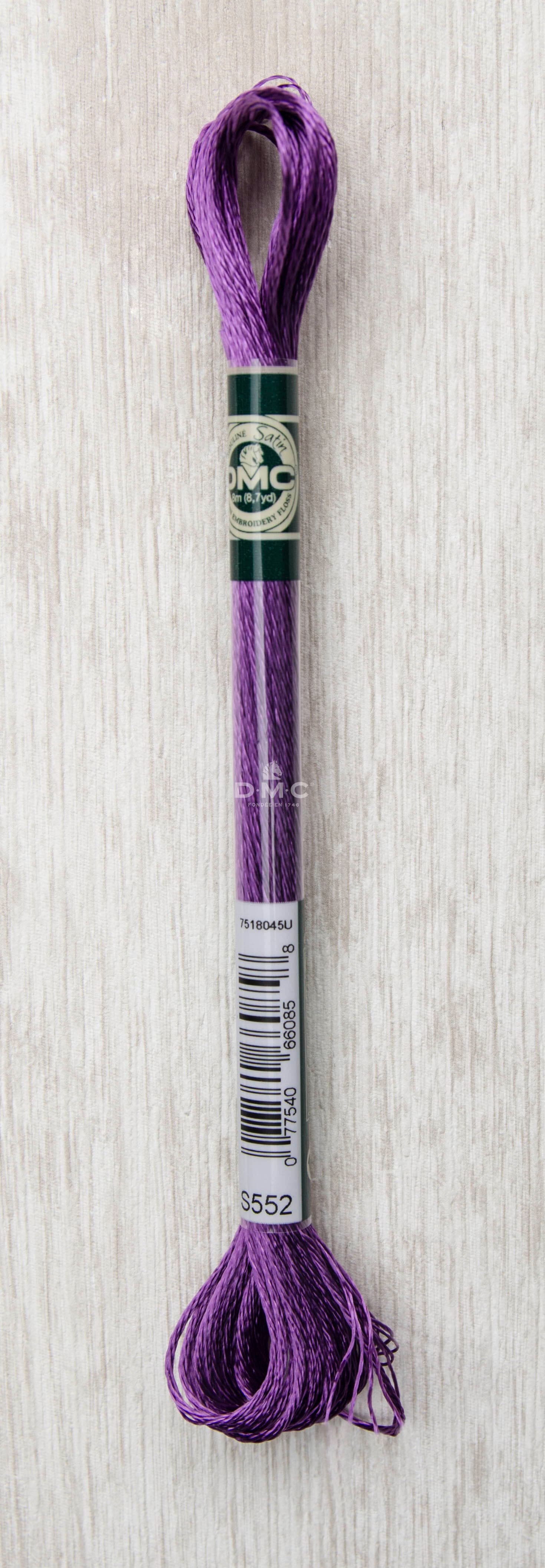 Dmc Mouliné Satin Floss Broderigarn Färg S552