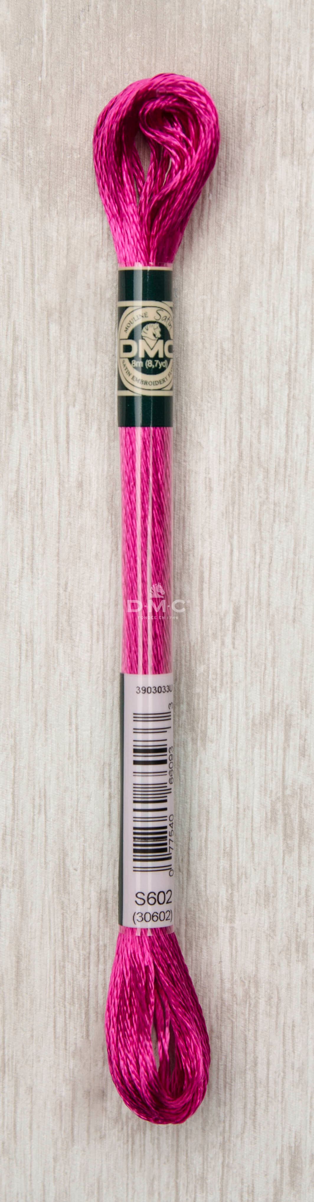 Dmc Mouliné Satin Floss Broderigarn Färg S602