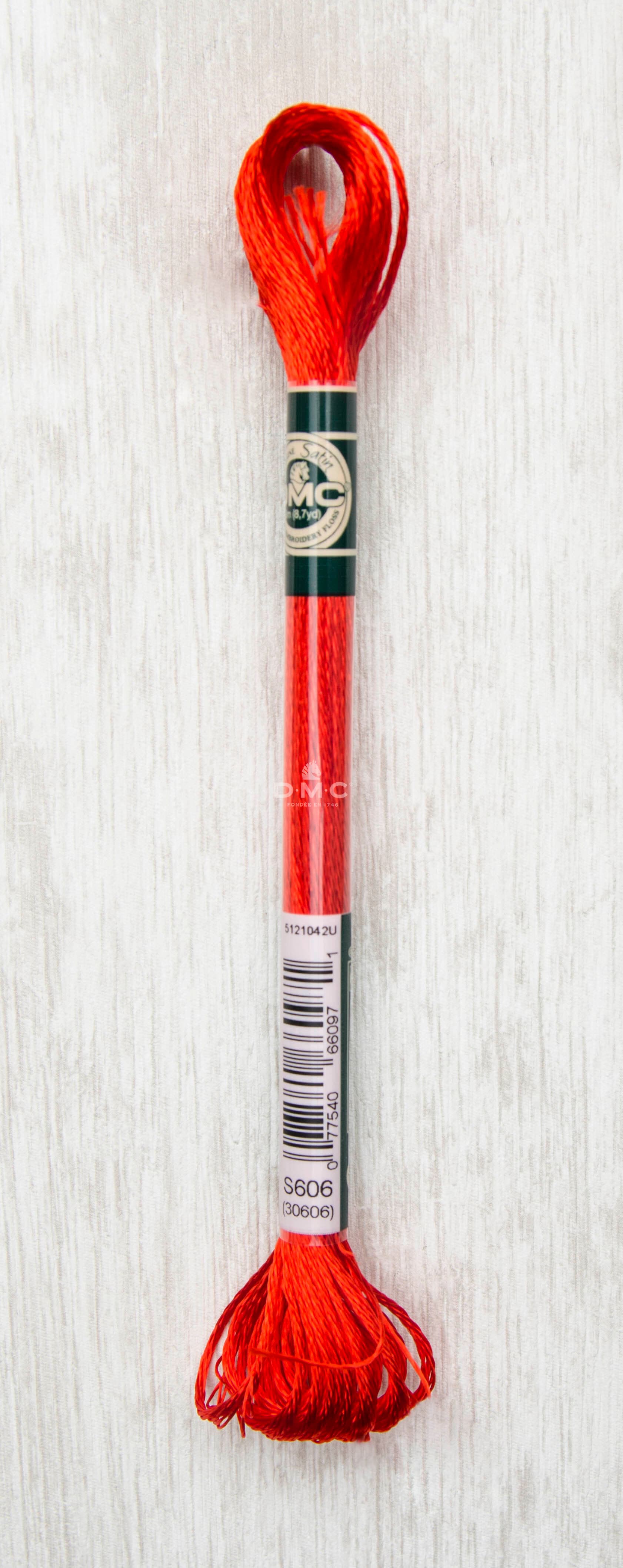 Dmc Mouliné Satin Floss Broderigarn Färg S606