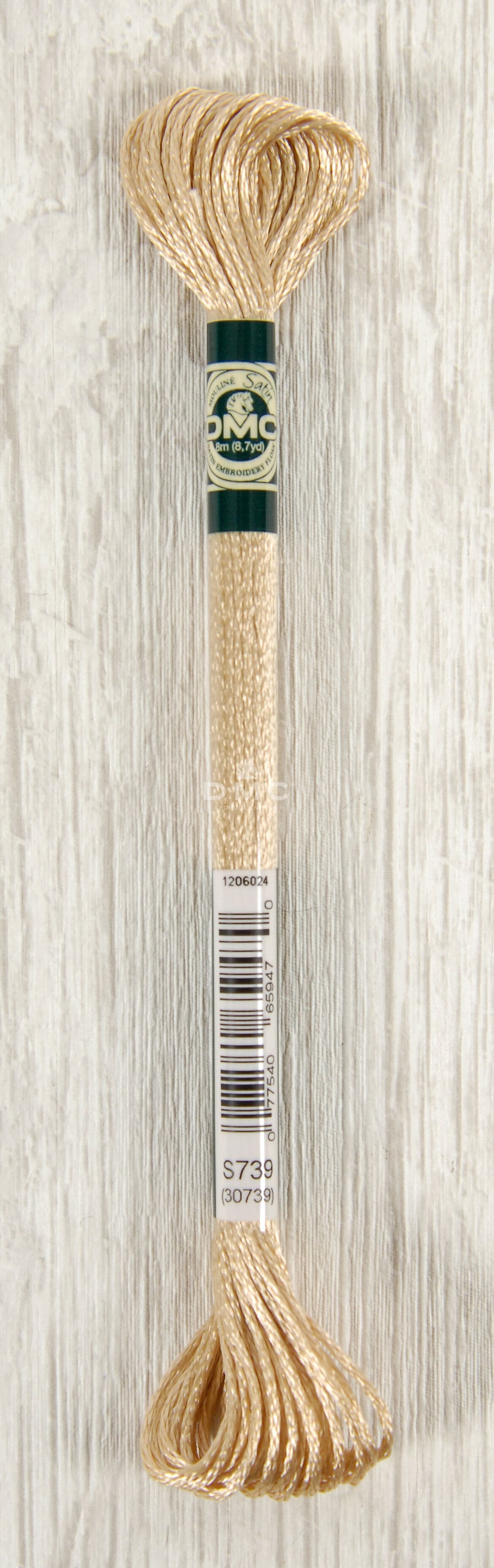 Dmc Mouliné Satin Floss Broderigarn Färg S739