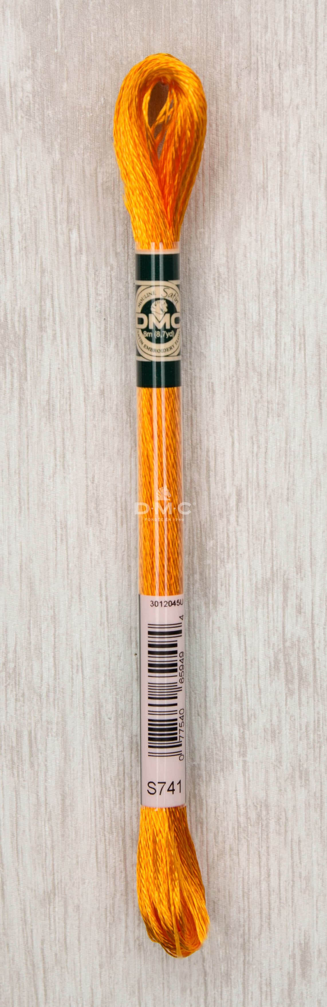 Dmc Mouliné Satin Floss Broderigarn Färg S741