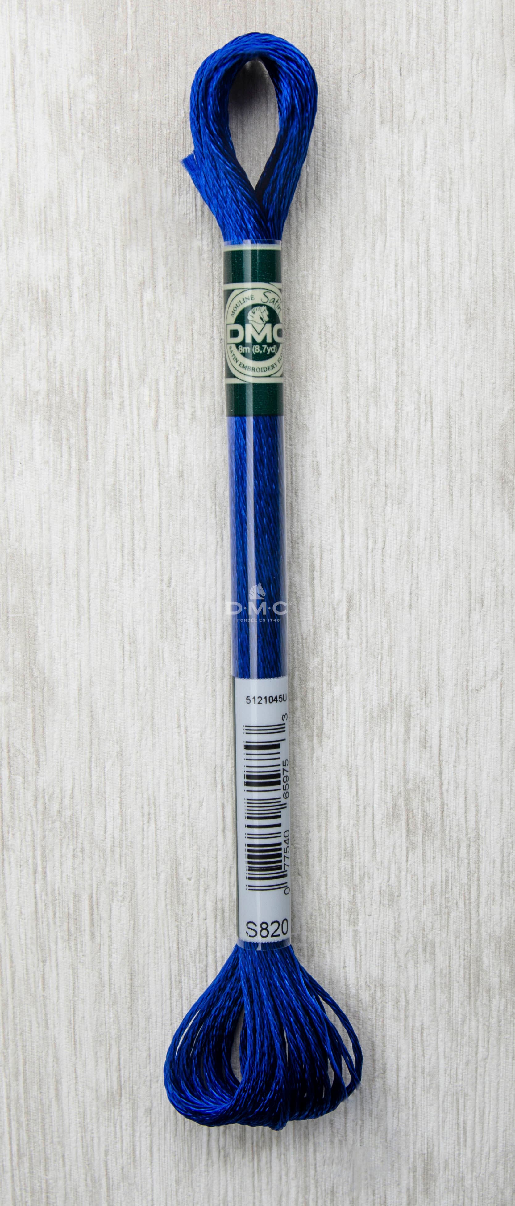Dmc Mouliné Satin Floss Broderigarn Färg S820