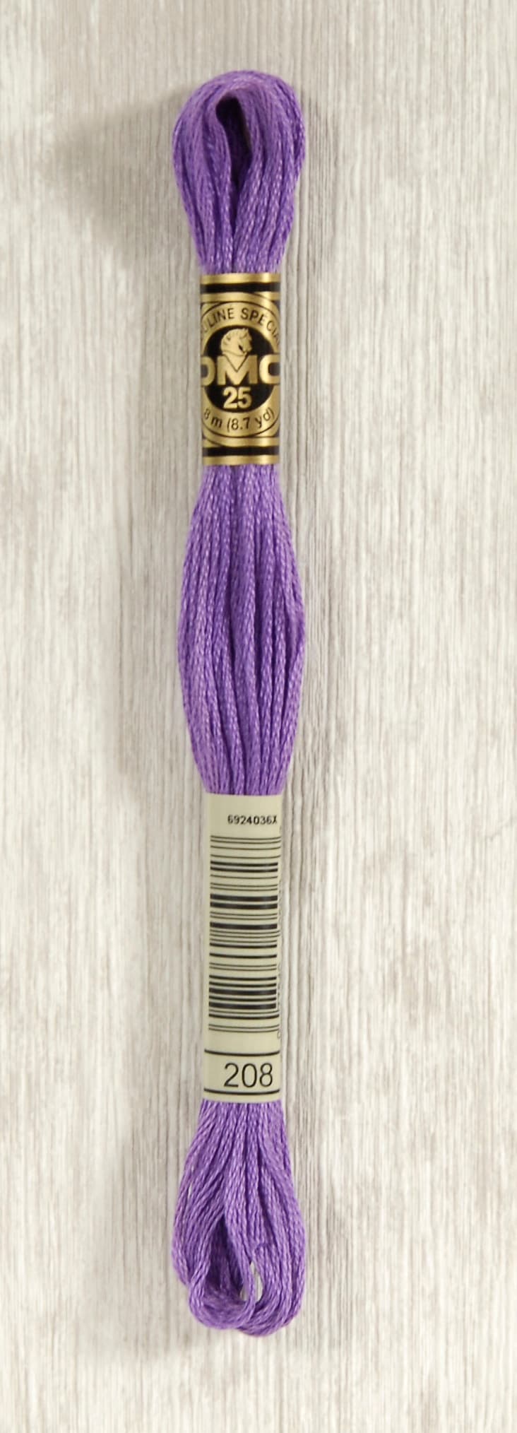 DMC Mouliné Spécial 25 Broderigarn - Färg 208
