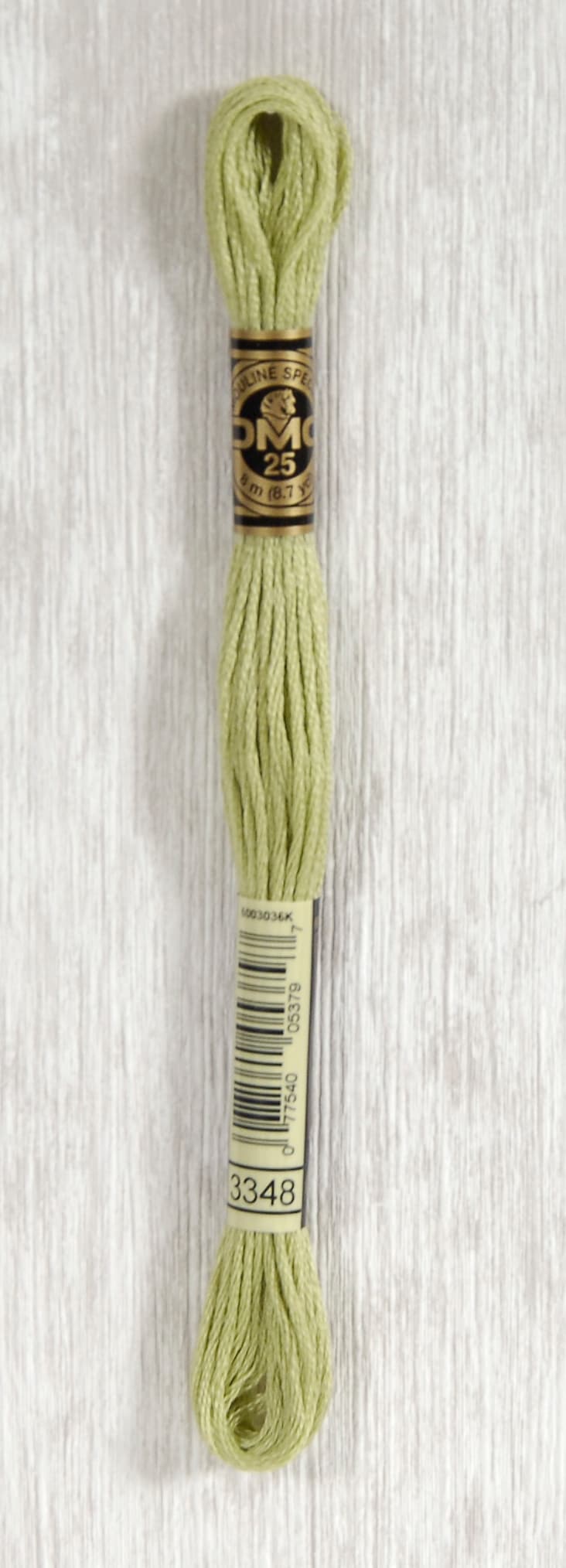DMC Mouliné Spécial 25 Broderigarn - Färg 3348