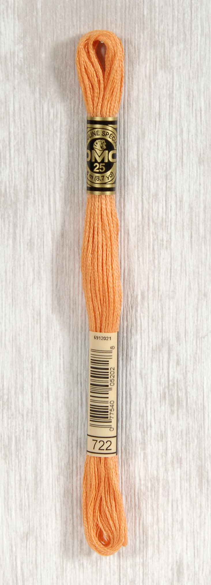 DMC Mouliné Spécial 25 Broderigarn - Färg 722