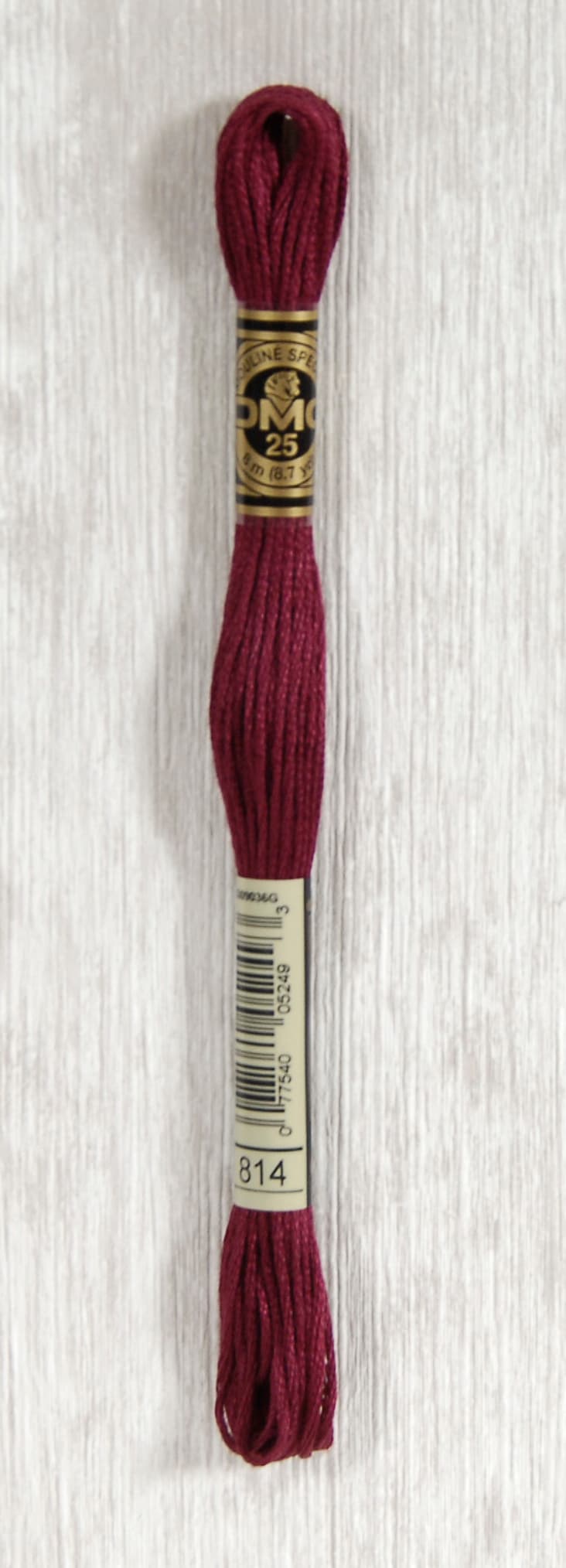 DMC Mouliné Spécial 25 Broderigarn - Färg 814