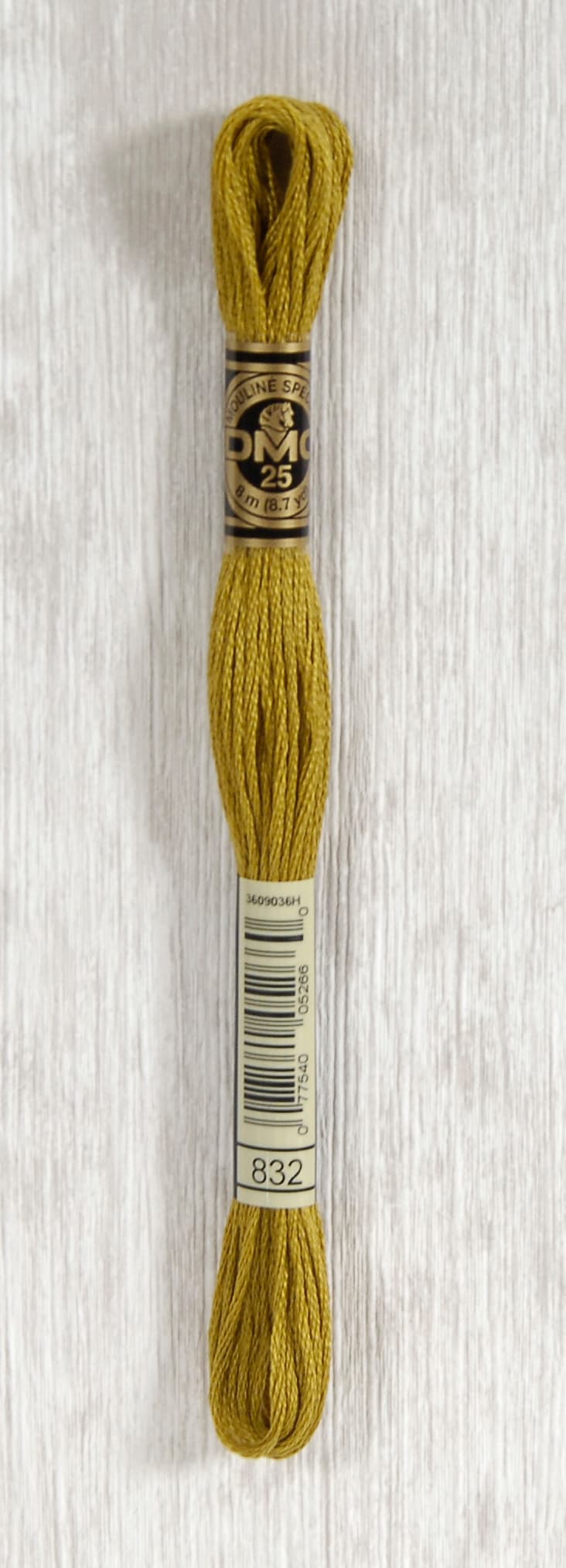 DMC Mouliné Spécial 25 Broderigarn - Färg 832
