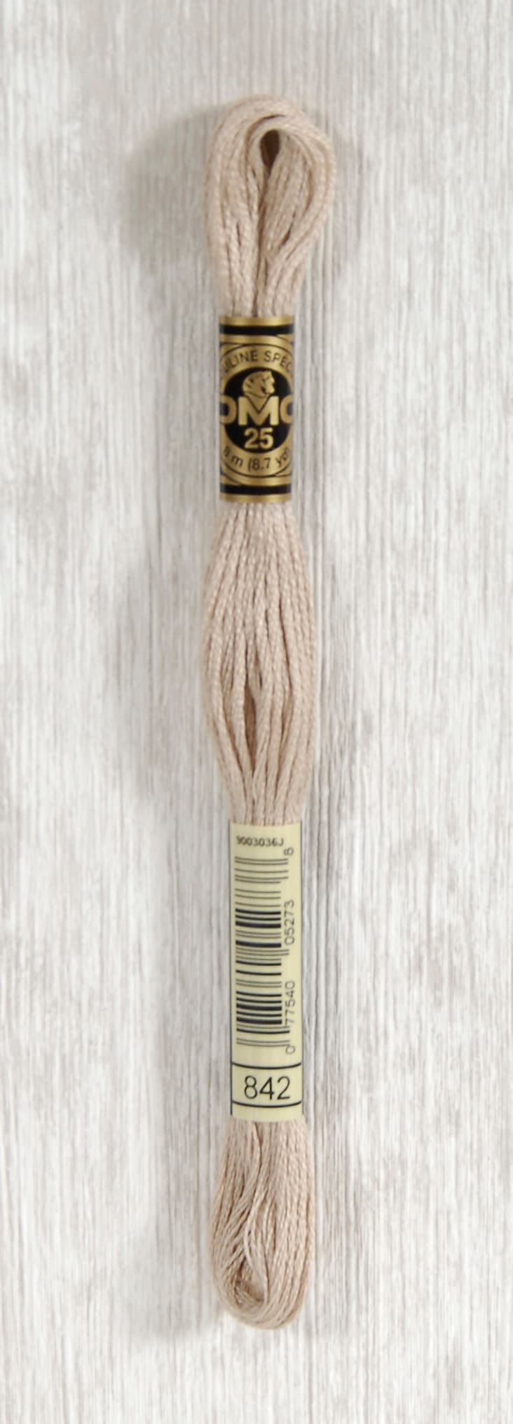 DMC Mouliné Spécial 25 Broderigarn - Färg 842