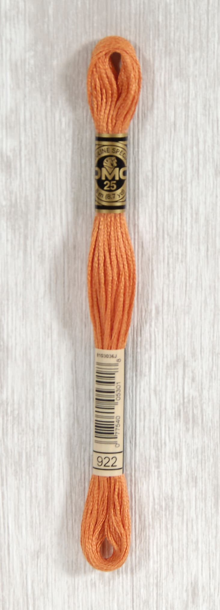 DMC Mouliné Spécial 25 Broderigarn - Färg 922