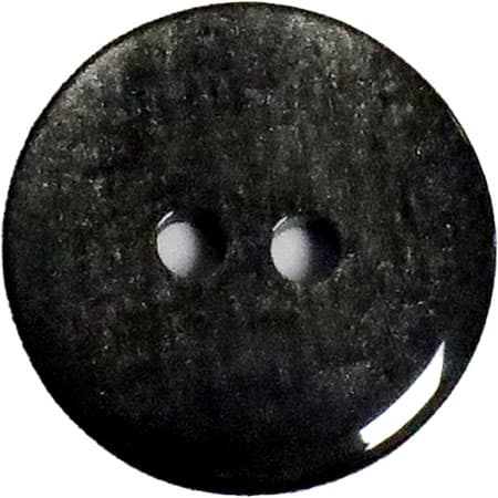 Plastknapp Svart 2 Hål 18 mm - 18340-28-0002