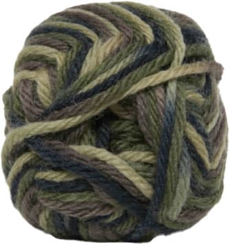 Tjock Ragg Strumpgarn Hjertegarn - fv 7716 Mangfärgad