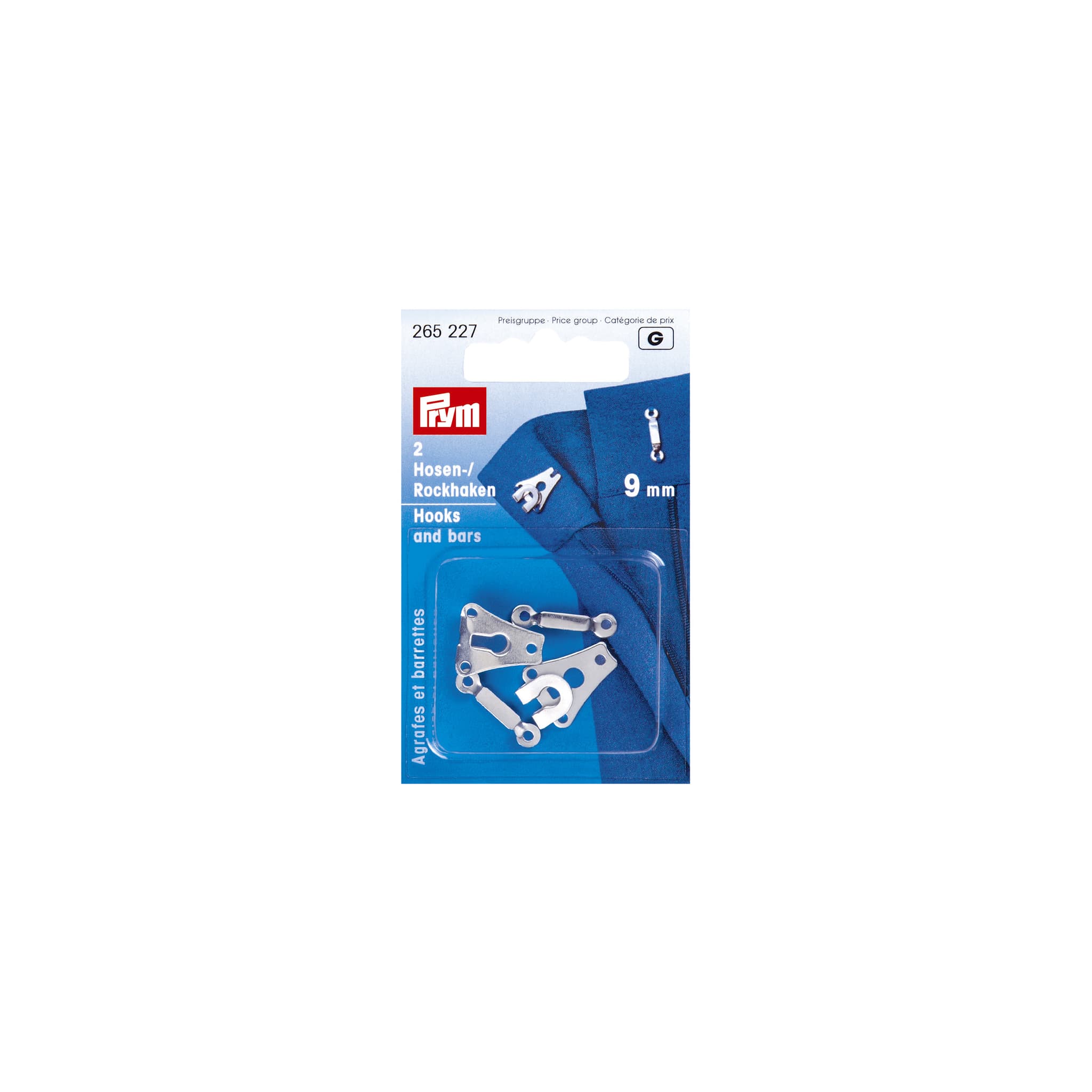 Hakar & Hyskor Byxor 9 mm Silver (2 set) - 265227