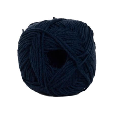 Hjertegarn All Seasons Garn - Merino & Bomullsgarn - fv 1660 Marineblå