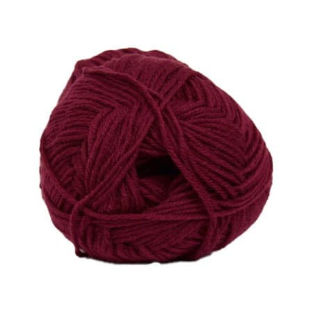 Hjertegarn All Seasons Garn - Merino & Bomullsgarn - fv 1726 Vinröd