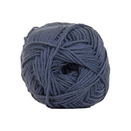 Hjertegarn All Seasons Garn - Merino & Bomullsgarn - fv 2163 Petrolblå