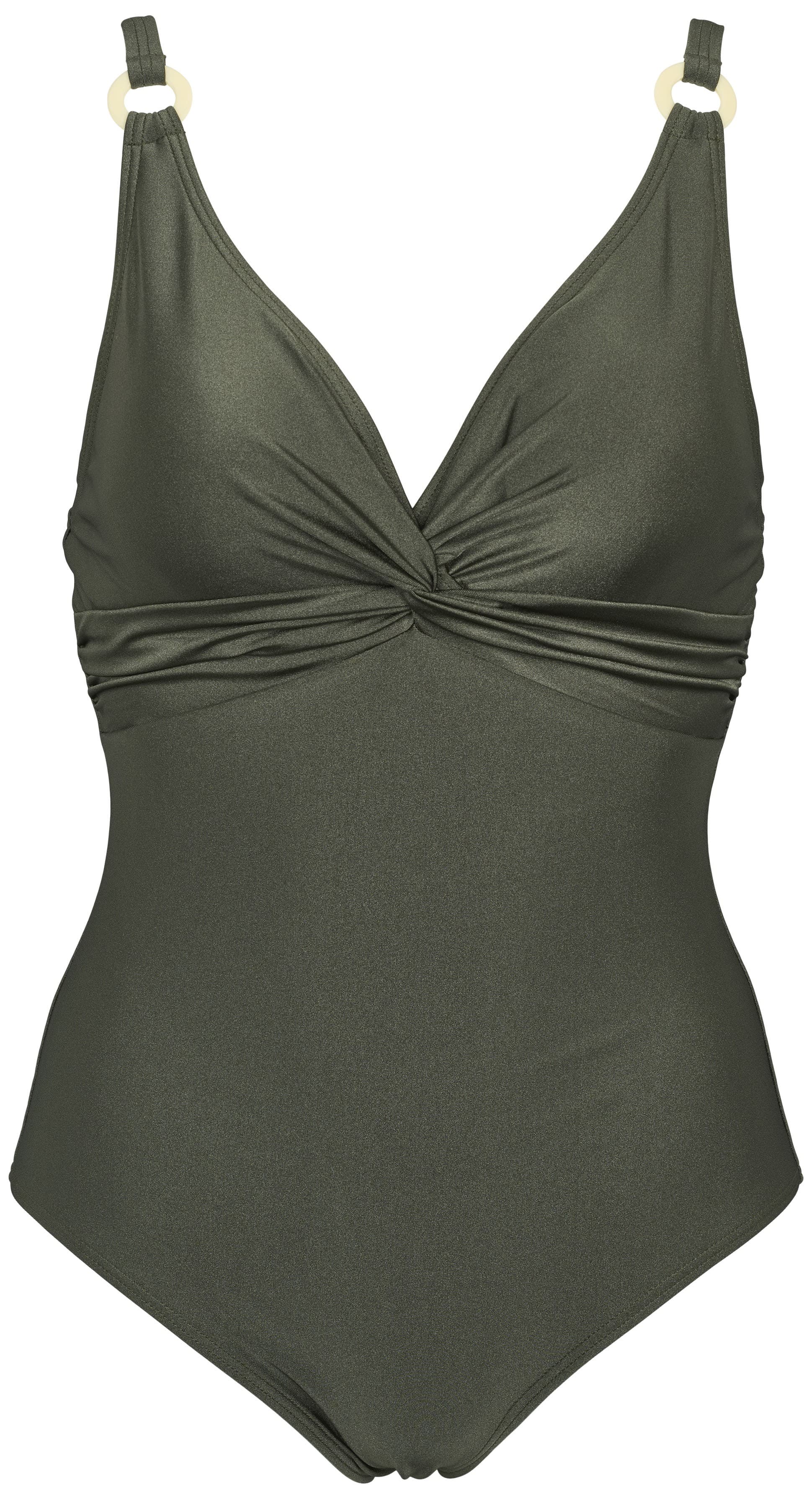 Missya Lucca swimsuit solid - Grøn badedragt 14716 Riffle green