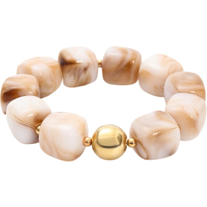 Tim&Simonsen Alvira bracelet - Armbånd i brune toner TSJ744 Caramel