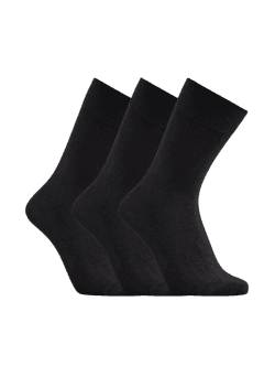 Iz sock 3pak Copenhagen premium bambusstrømper i sort | Ultra Soft Sort