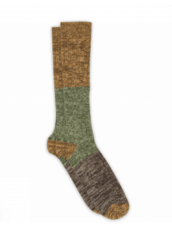 MP Denmark Re-Stock sokker i Mosstone til herre 44 - 46 Multifarvet
