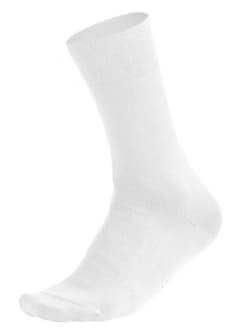 Kilde® Comfort & Diabetes, bambus ankelstrømper i hvid . Unisex 39-42