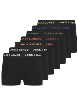 JACK & JONES KIDS 7- Pak Basis trunks til drenge i økologisk bomuld 140