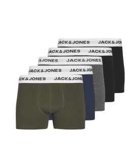 JACK & JONES KIDS 5-PAK trunks til drenge i økologisk bomuld 140