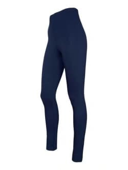 Festival Bambus viscose 4/4 legging i navy til kvinder M