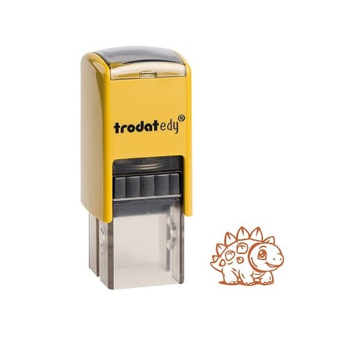Trodat edy FIX Motivstempel - Stegosaurus dinosauer