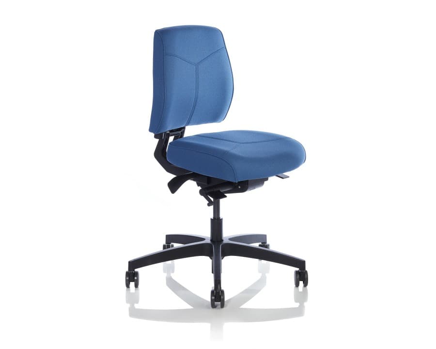 Luna 1.0 kontorstol m/ lav ryg - Stolespecialisten - Kontorstole Senior