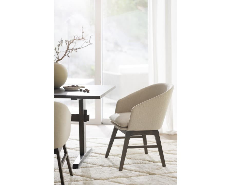 Windham spisebordsstol beige- 4 farver understel - Rowico Home - Stole Senior