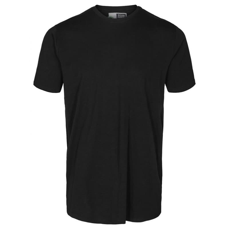 Solid Basic T-shirt - Sort M Sort