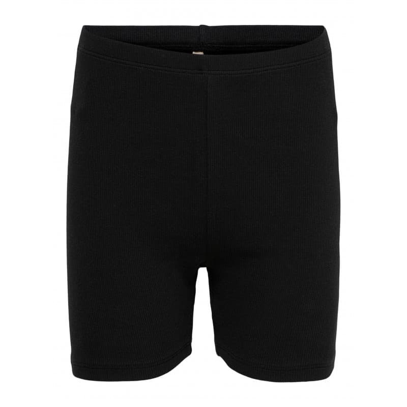 Kids Only Clean Rib Cykelshorts - Sort Sort 122/128