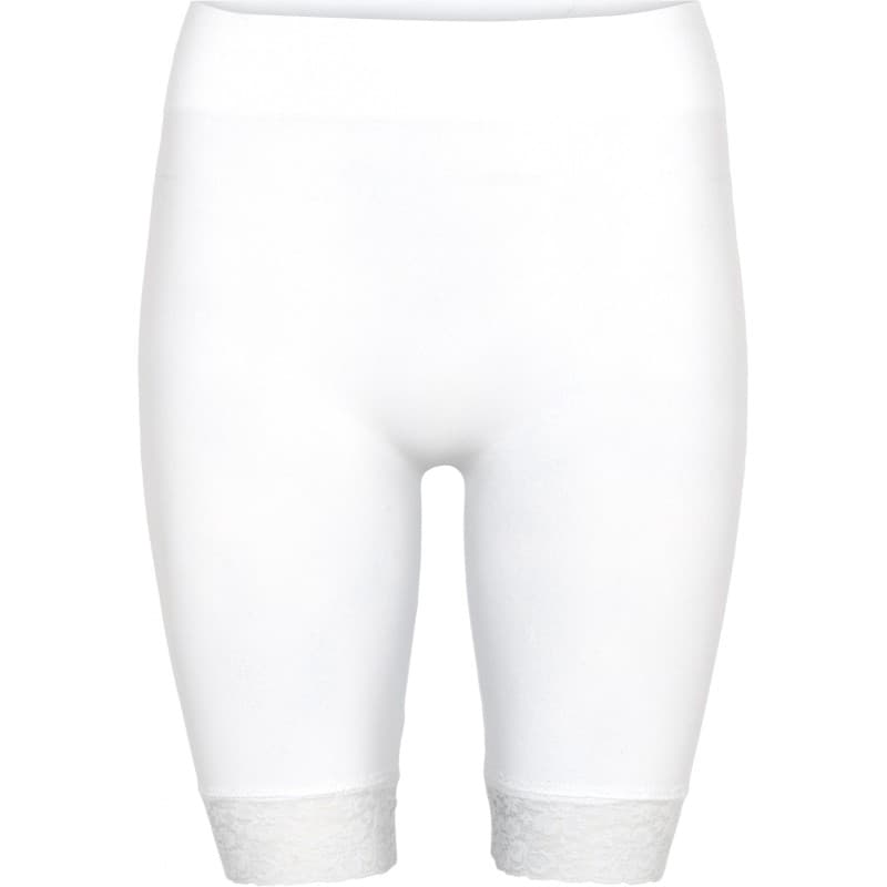 Decoy Seamless Cykel Shorts M. Blonde - Hvid Hvid S/m