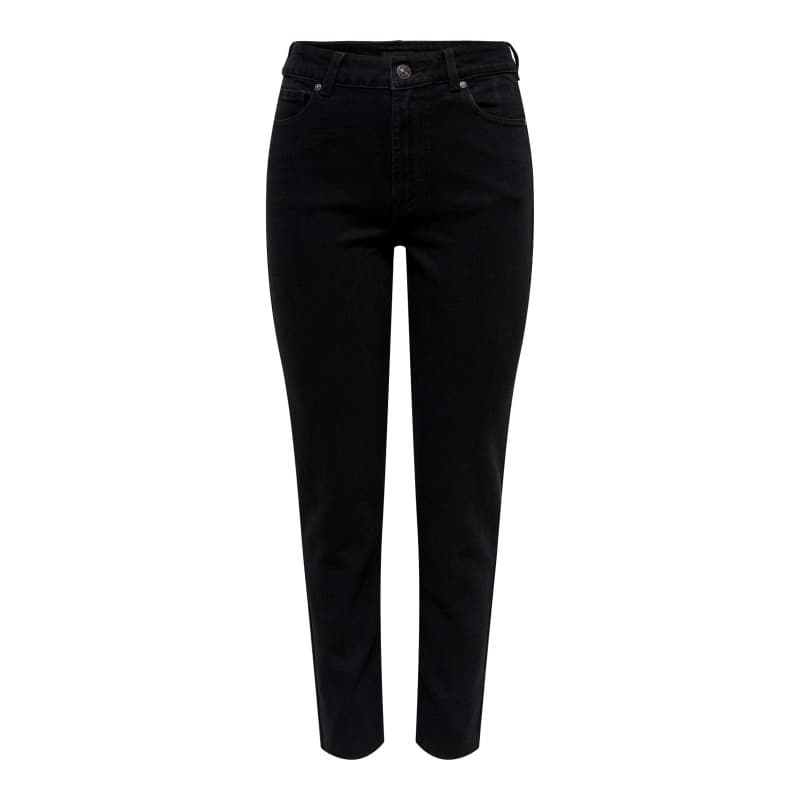 Only Emily High Waist Denim Jeans - Black Denim 25/30 Black Denim