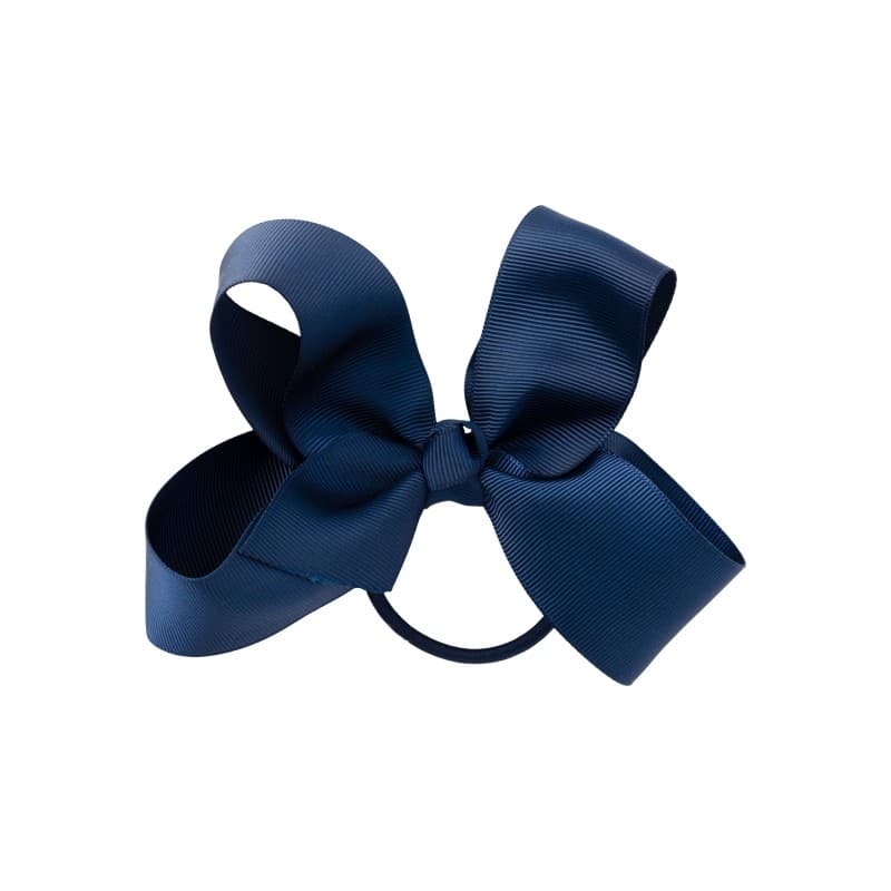 Name It Kids Facc-risa Sløjfe Hårelastik- Dark Sapphire One Size Dark Sapphire