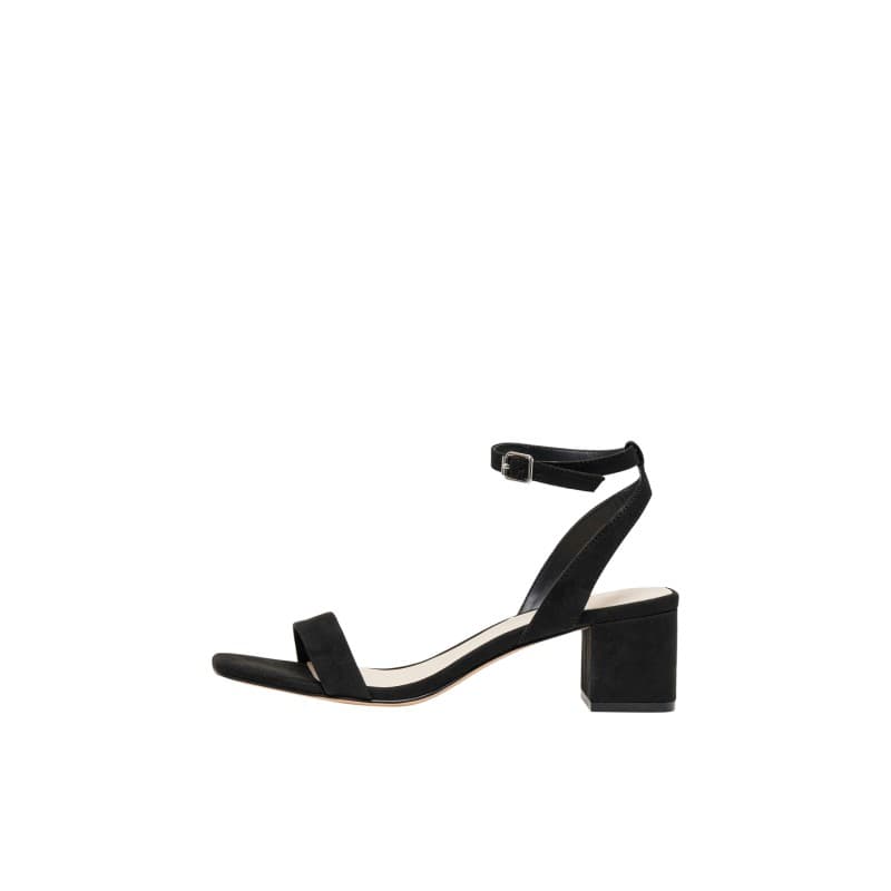 Only Hanna Hæl Sandal - Sort 40 Sort