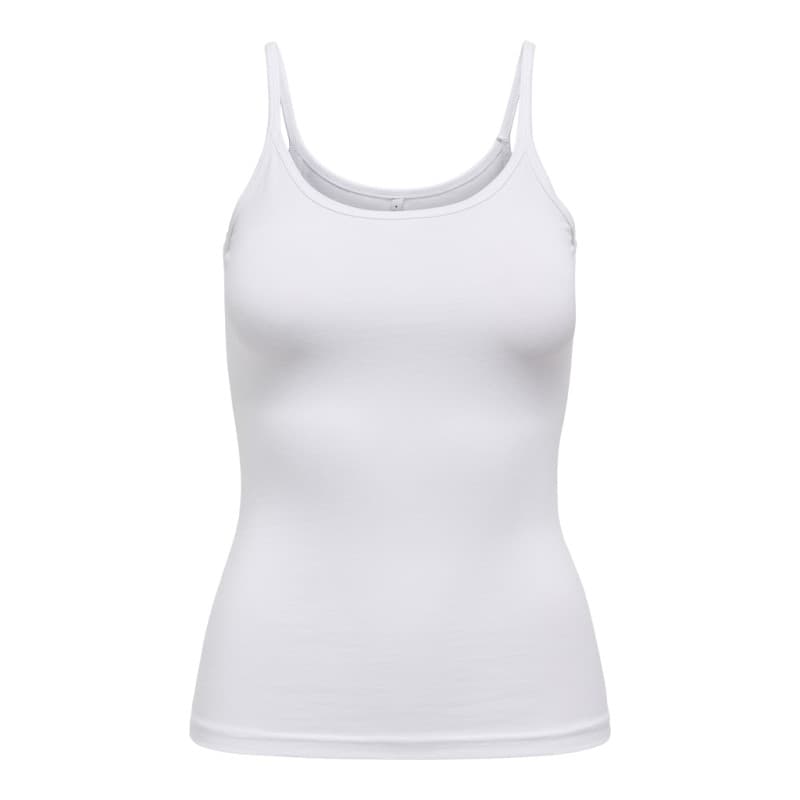 Only Love Strap Singlet - Hvid L Hvid
