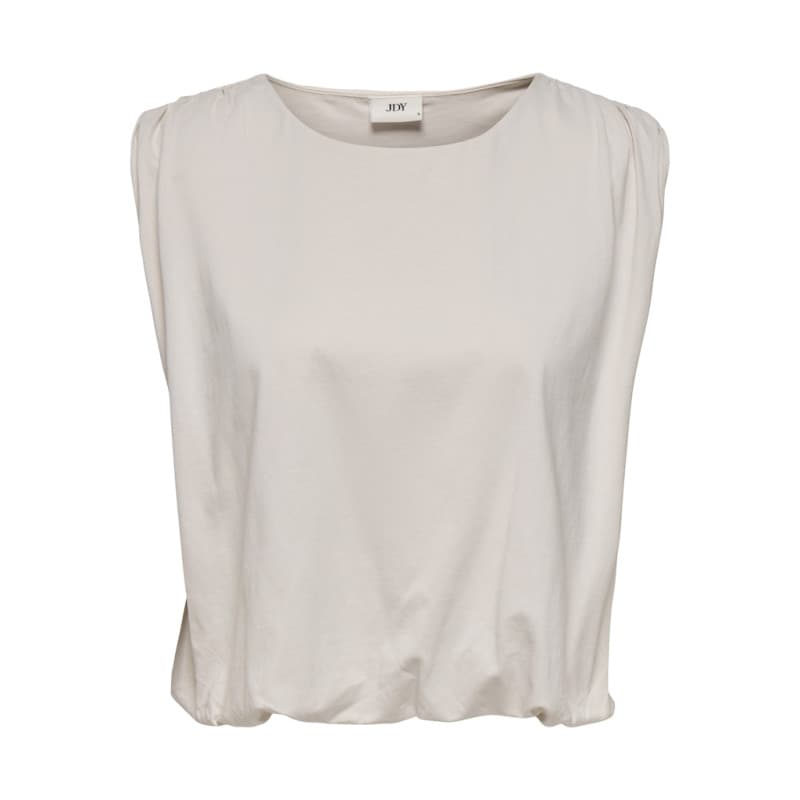 Jdy Mara Bubble Top - Cloud Dancer L Cloud Dancer